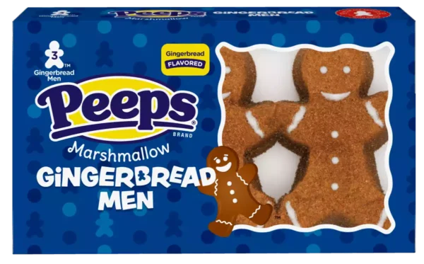 PEEPS® 3 ct. Gingerbread Flavored Marshmallow Gingerbread Men