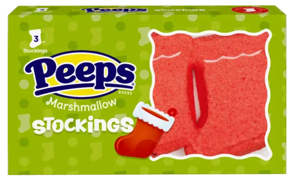 PEEPS® 3 ct. Marshmallow Stockings