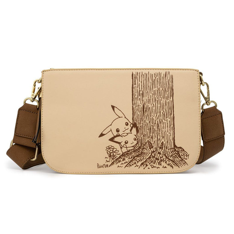 Pokemon - Sepia Pikachu Crossbody Bag