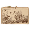 Pokemon - Sepia Pikachu Flap Purse