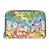POKEMON - OMBRE ZIP AROUND WALLET