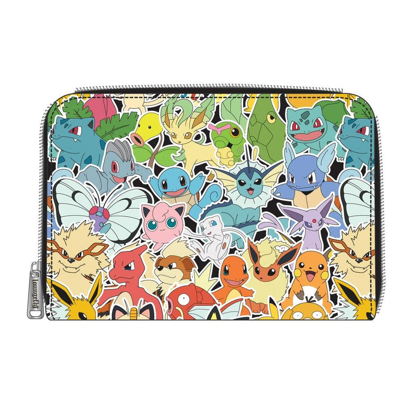 POKEMON - OMBRE ZIP AROUND WALLET