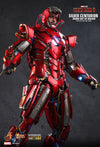 Iron Man 3 - Silver Centurion Armor Suit-Up 1:6 Scale 12in Diecast Action Figure