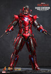 Iron Man 3 - Silver Centurion Armor Suit-Up 1:6 Scale 12in Diecast Action Figure