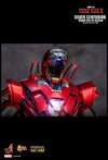 Iron Man 3 - Silver Centurion Armor Suit-Up 1:6 Scale 12in Diecast Action Figure