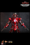 Iron Man 3 - Silver Centurion Armor Suit-Up 1:6 Scale 12in Diecast Action Figure