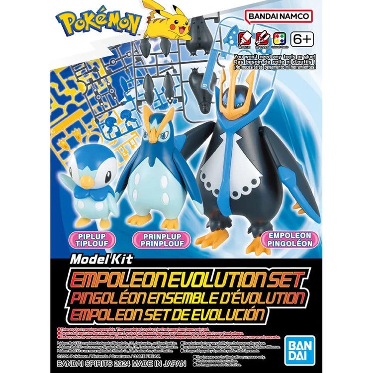 Pokemon - Empoleon Evolution Set Model Kit