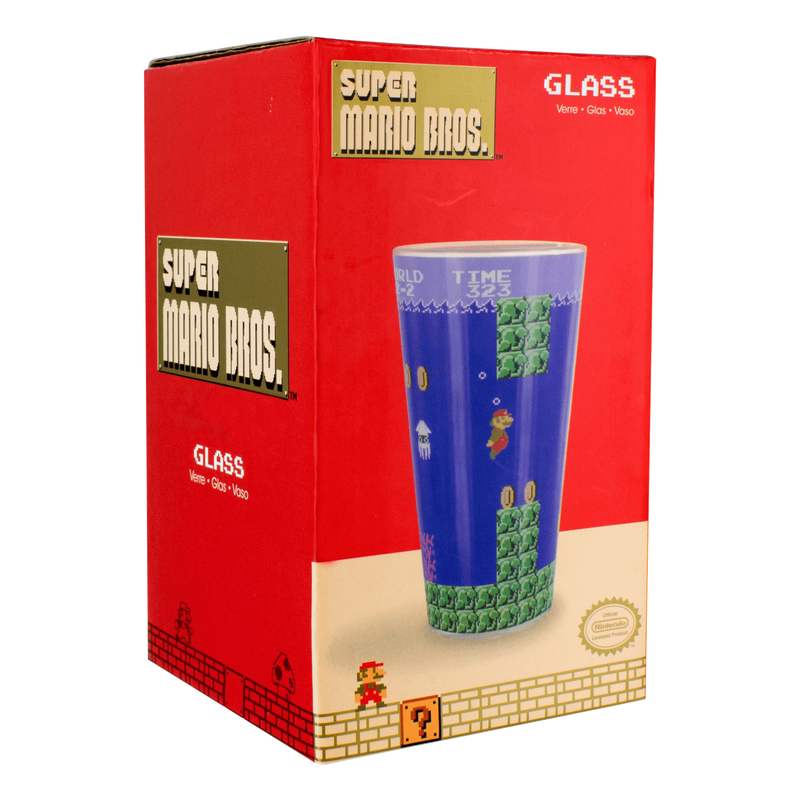 Super Mario - Drinking Glass