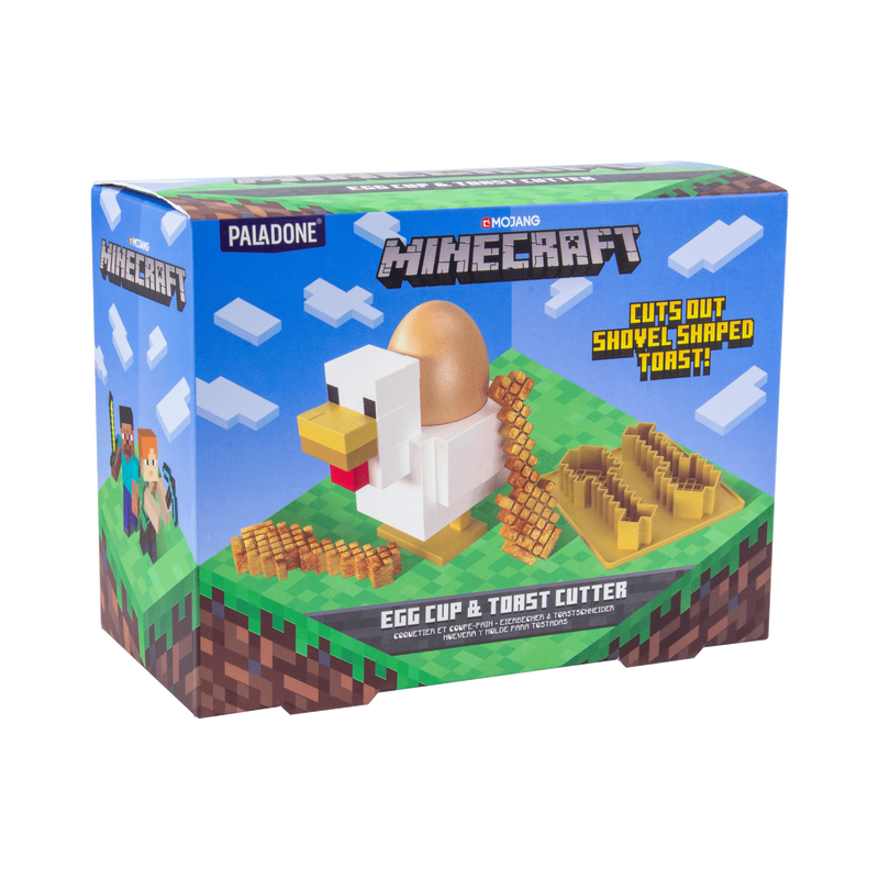 Minecraft - Chicken Egg Cup and Toast Cutter