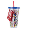 Super Mario - Cup & Straw