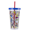 Super Mario - Cup & Straw