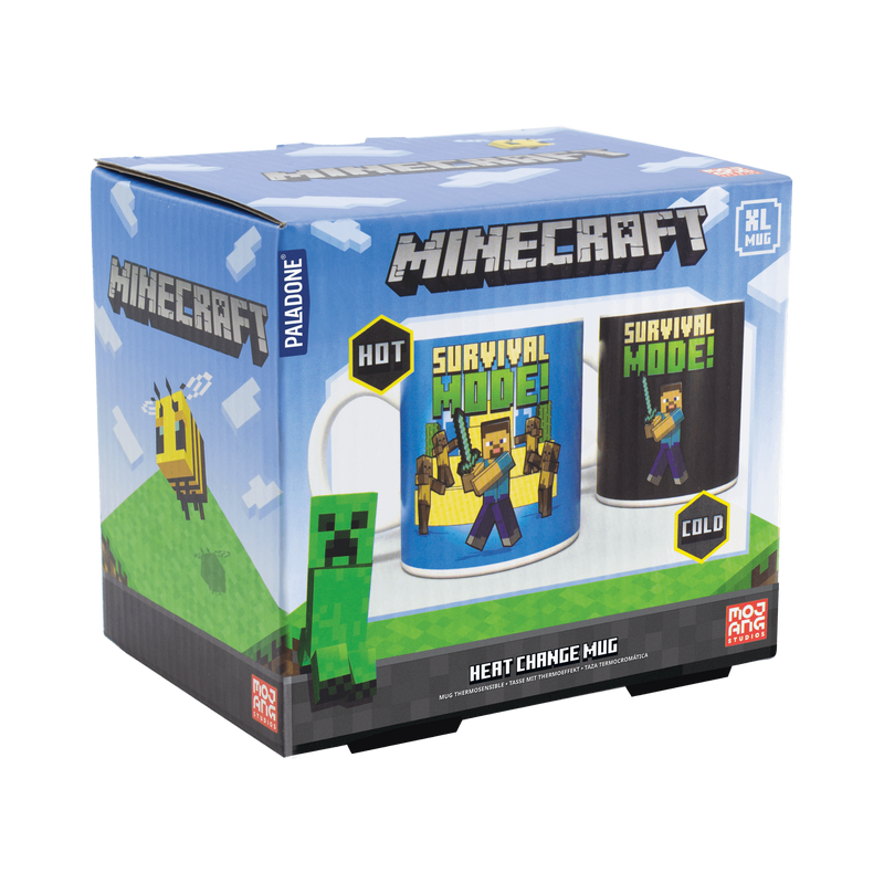Minecraft -  Heat Change Survival Mug XL