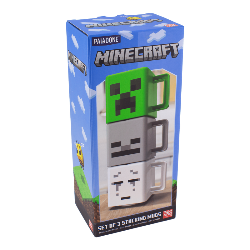 Minecraft - Stacking Mugs Set