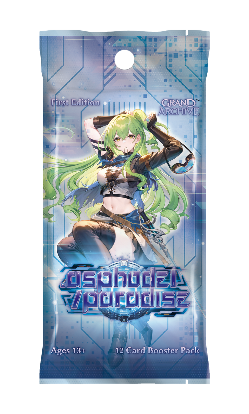 Grand Archive – .asphodel/paradise 1st Edition Booster (Single)