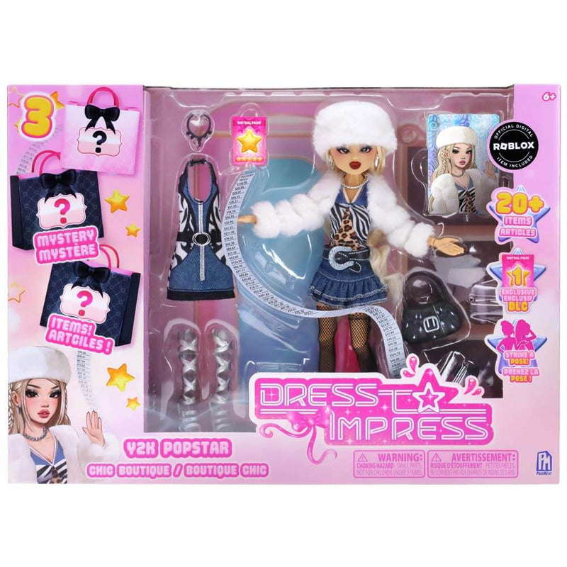 Dress to Impress: Chic Boutique Fashion Doll Deluxe Playset