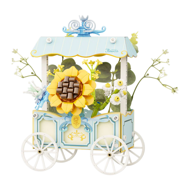 Flower Series - Sunflower Cart (265 Pcs)