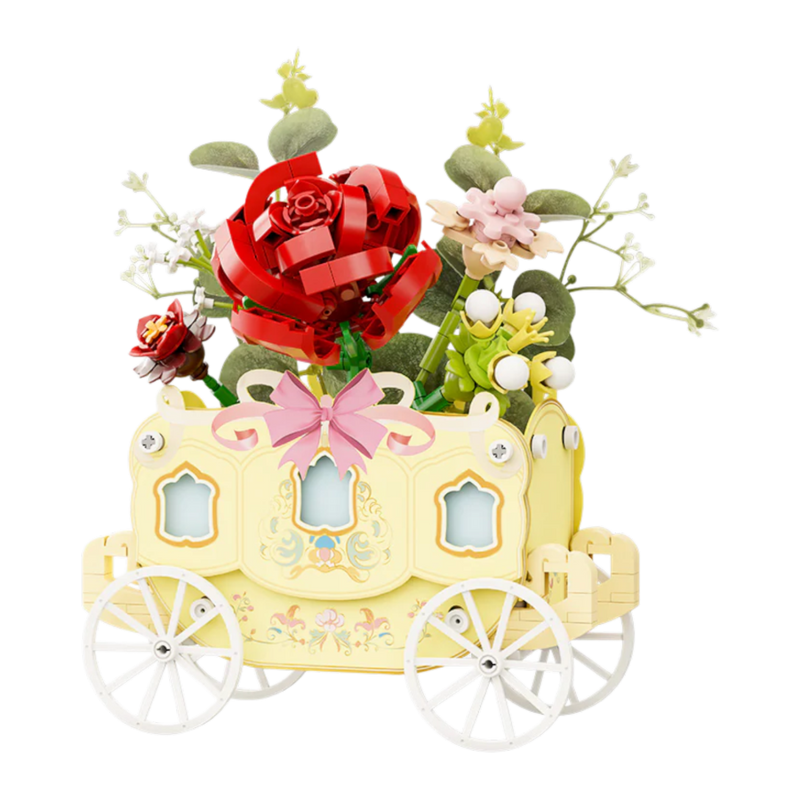 Flower Series - Rose Cart (264 Pcs)