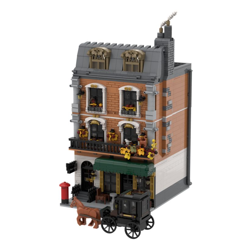 Sherlock Holmes - 221B Baker Street Apartment (3087 pc)
