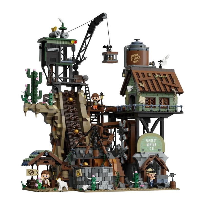 Retro Collection: Western Mine Brick Kit