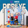 Popeye - Popeye with Olive Buildable Figure Set (1209pcs)
