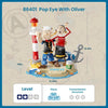 Popeye - Popeye with Olive Buildable Figure Set (1209pcs)