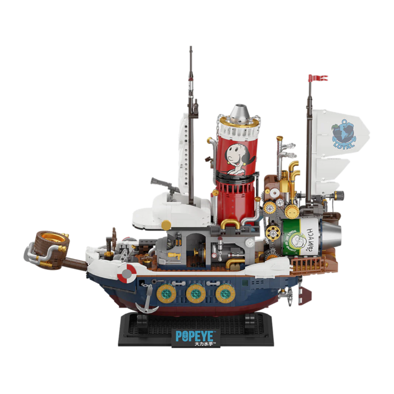 Popeye - Popeyes Adventure Ship Buildable Set (1845pcs)