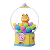 Garfield - Gumball Machine Crystal Ball Construction Set (128 pcs)