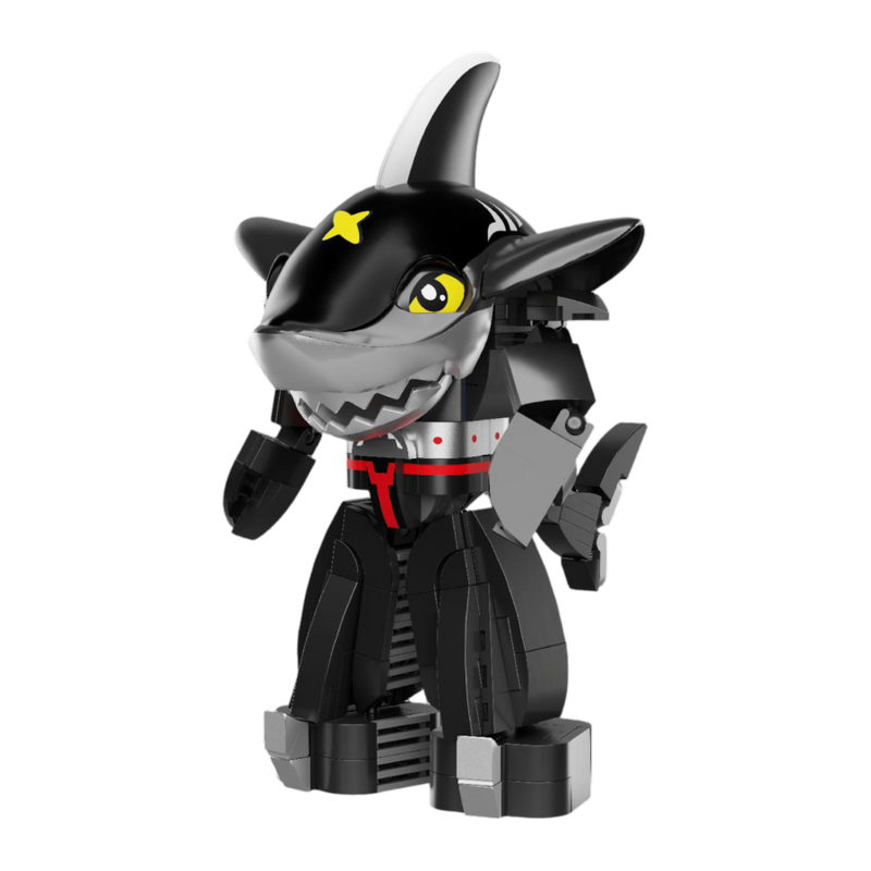 B-Robo Kubatack - Sharkler Figure Construction Set (245 pcs)