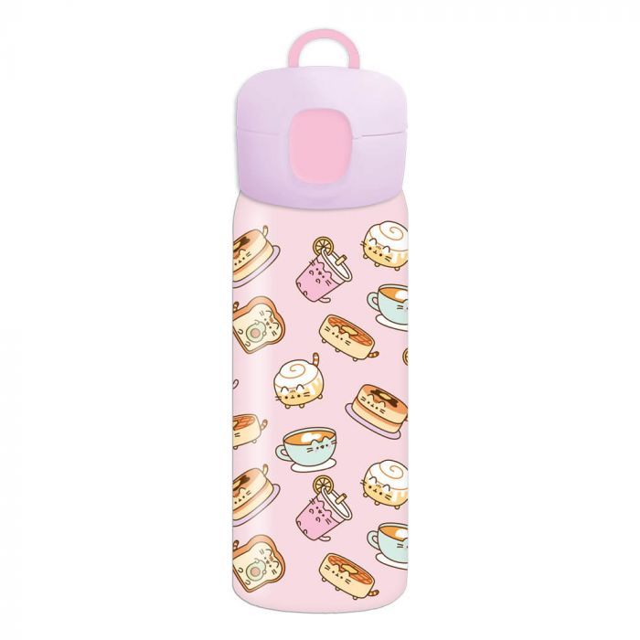 Pusheen: Breakfast Club - Metal Water Bottle