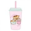 Pusheen: Breakfast Club - Tumbler and Straw