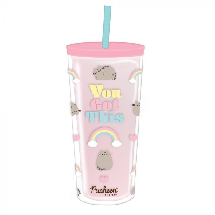 Pusheen: Self Care Club - Beaker and Straw