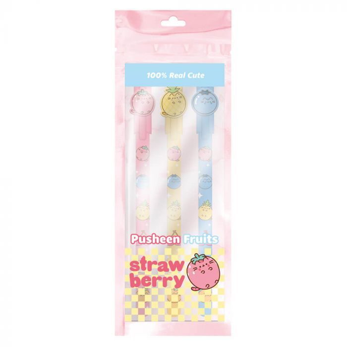 Pusheen: Fruits Stationery Collection - Pen Set