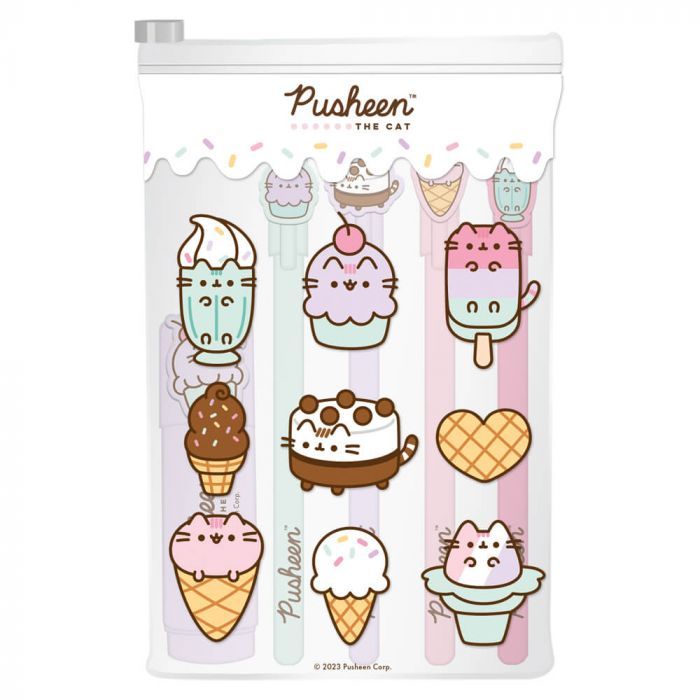 Pusheen: Stationary - Ice Cream Pen Set