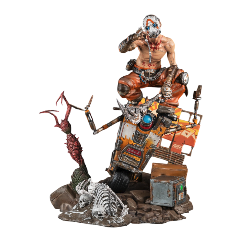Borderlands 3 - Psycho & Claptrap 1/6 Diorama