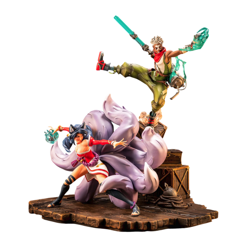 2XKO - Ekko & Ahri 1/10 Scale Diorama