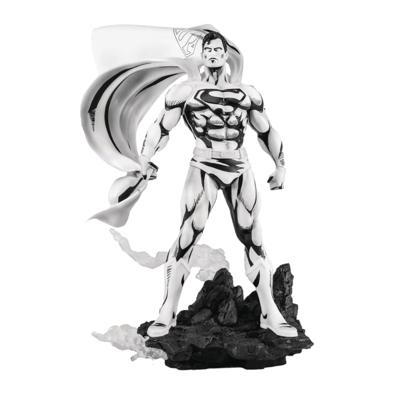 Superman - Superman (John Byrne) Black & White PVC 1/8 Scale Statue