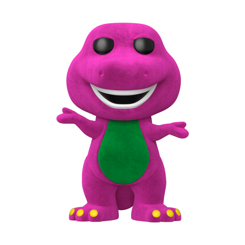 Barney - Barney (US Exclusive) Flocked Pop! Vinyl Figure