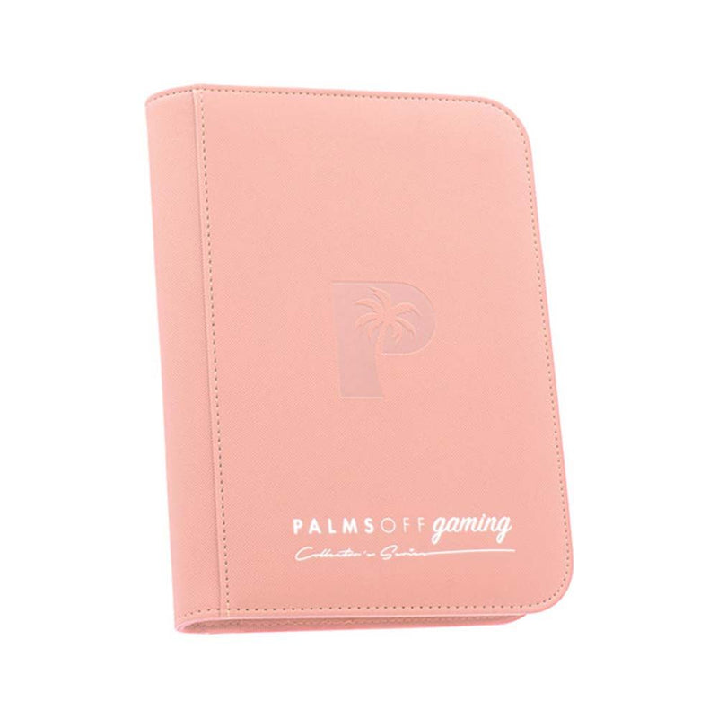 Palms Off Collector's Series 4 Pocket Zip Binder - PINK