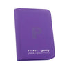 Palms Off Collector's Series 4 Pocket Zip Binder - PURPLE