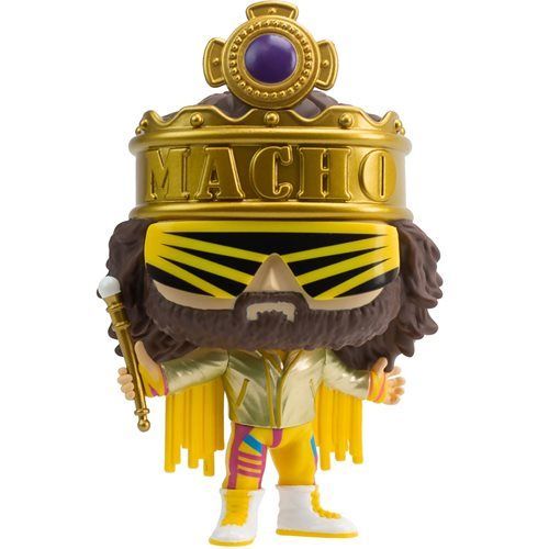 WWE - Macho Man Randy Savage Wrestlemania 6 Metallic (US Exclusive) Pop! Vinyl Figure