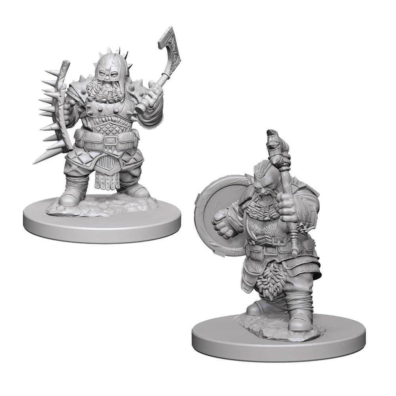 Pathfinder Dwarf Barbarian Male