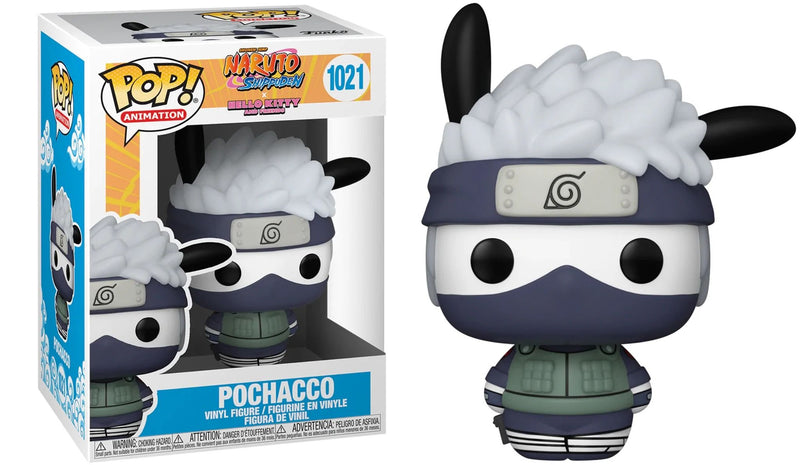Sanrio x Naruto - Pochacco Pop! Vinyl Figure