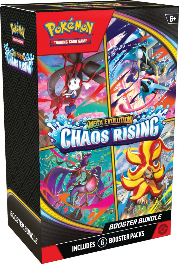 Pokemon TCG: Mega Evolutions - Chaos Rising: Booster Bundle