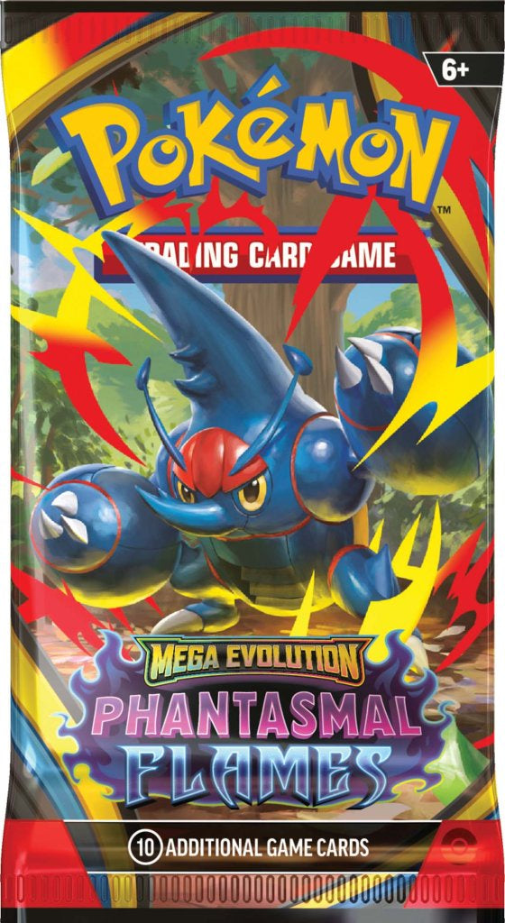 Pokemon TCG: Mega Evolution - Phantasmal Flames Booster (Single)