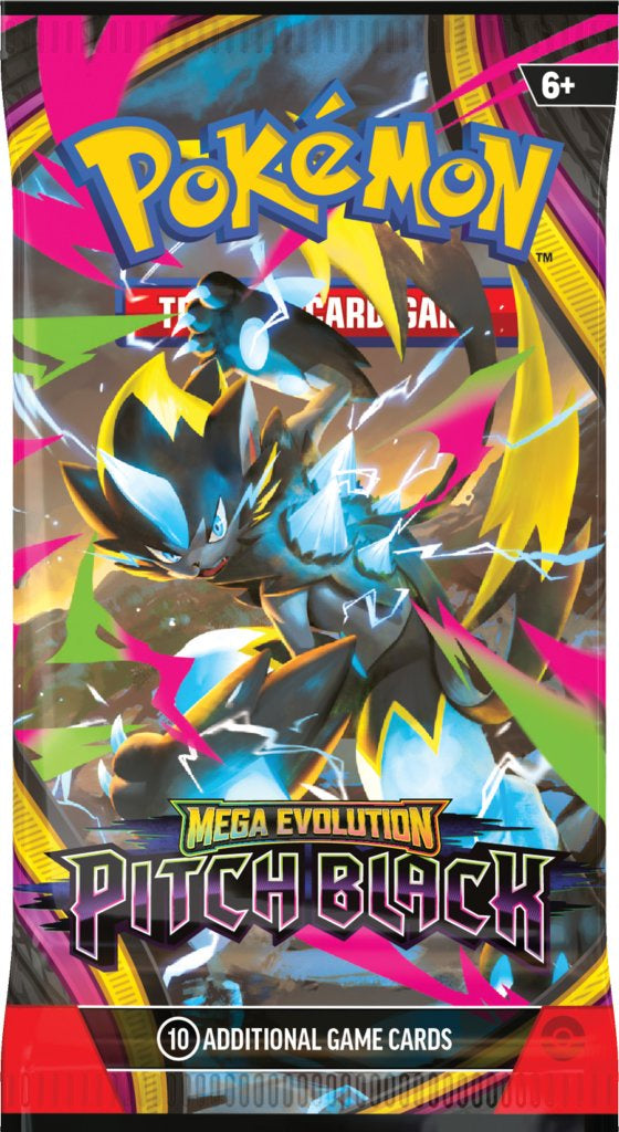 Pokémon TCG: Mega Evolution: Pitch Black - Booster (Single)