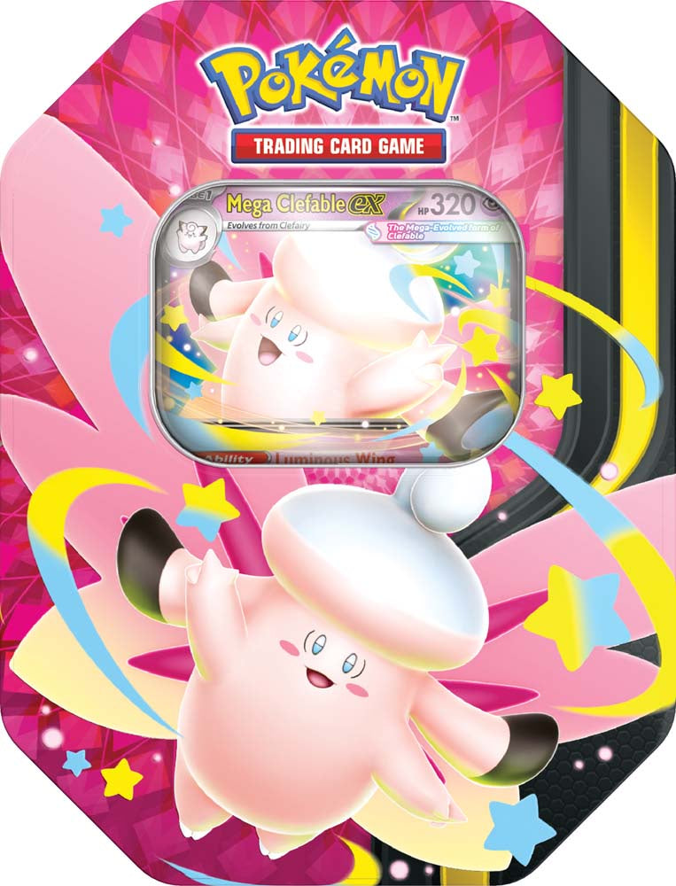 Pokemon TCG: Mega Moonlight Tin (Single, Assorted)