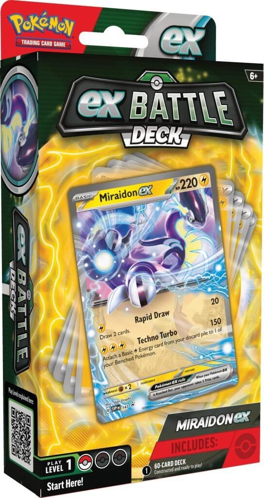 Pokemon TCG: Victini & Miraidon ex Battle Deck (Assorted)