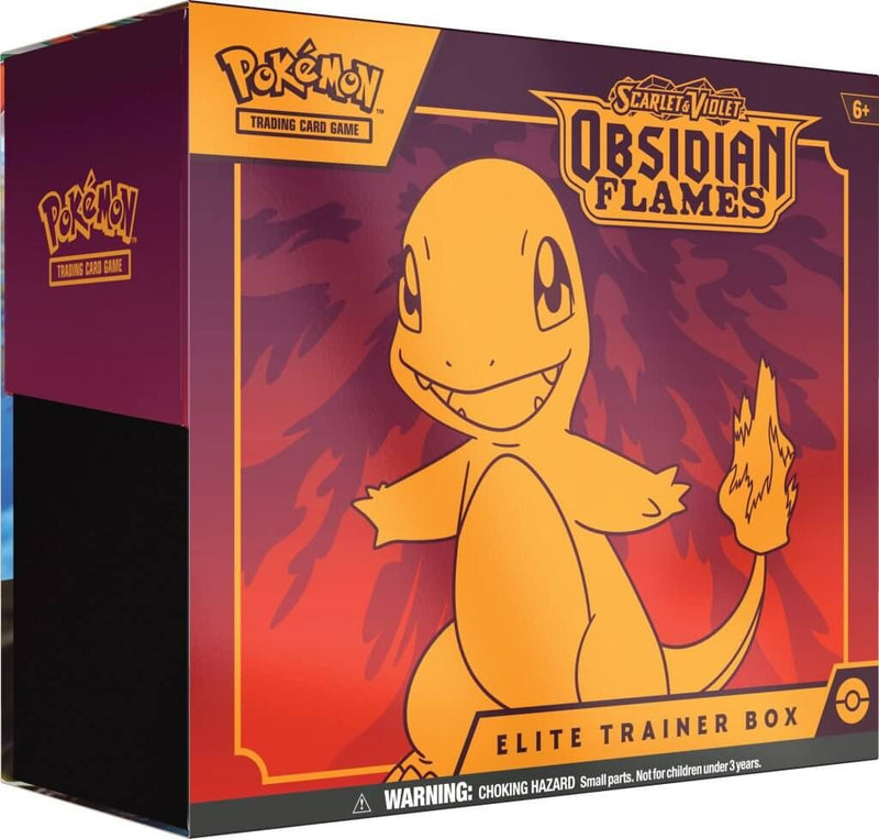 POKEMON TCG Scarlet & Violet 3 Obsidian Flames Elite Trainer Box