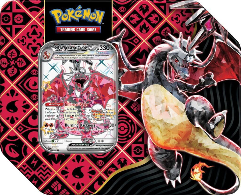 Pokemon TCG - Scarlet & Violet 4.5 Paldean Fates Tin (Assorted Single)