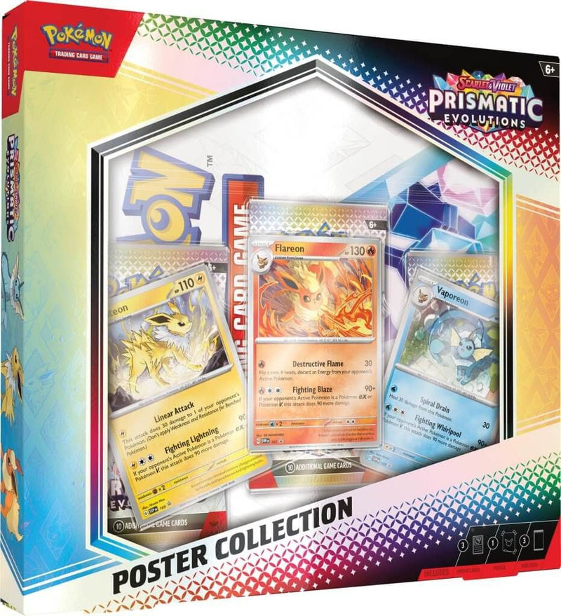 POKÉMON TCG: Scarlet & Violet - 8.5 Prismatic Evolutions Poster Collection